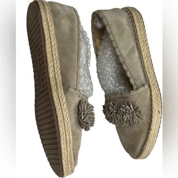 Shoes - EUC - Sam Edelman Issa Pom-Pom Women’s Espadrille Flats SB11 - Picture 6 of 9